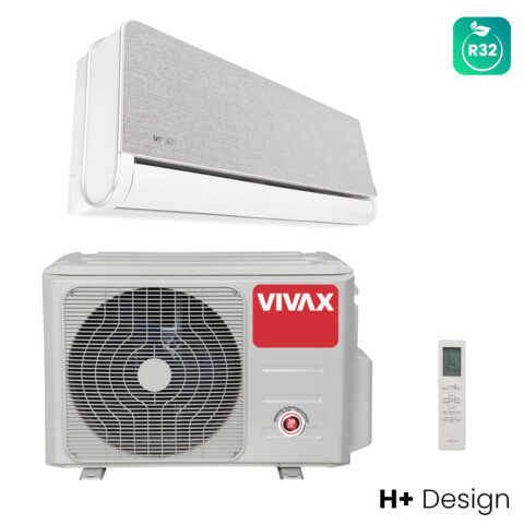 Vivax H+ Design Inverter ACP-12CH35AEHI R32 Silver